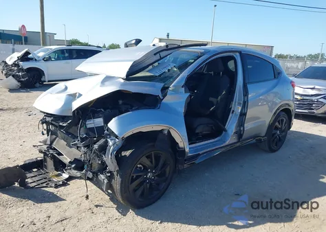 2021 Honda Hr-V 2Wd Sport from USA, damaged, VIN 3CZRU5H13MM700212